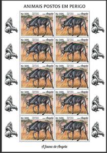 Full Pane, Giant Sable Antelope (Hippotragus niger variani), Angola,  , Animals (Fauna), Antelopes, Mammals