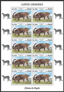 Full Pane, Leopard (Panthera pardus pardus), Angola,  , Animals (Fauna), Leopards, Mammals