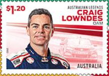 Stamp, Craig Lowndes, Australia,  , Racing Cars, Racing Drivers