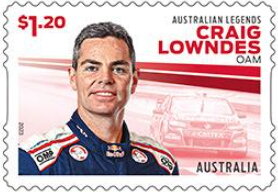 Stamp, Craig Lowndes, Australia,  , Racing Cars, Racing Drivers