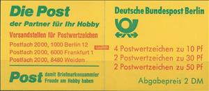 Booklet, Booklet-Strongholds and Castles, Berlin,  , Architecture, Buildings, Castles, Fortresses / Strongholds, Palaces, Towers