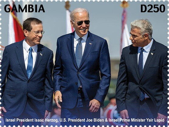 Isaac Herzog, Joe Biden, Yair Lapid