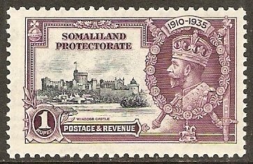 Stamp, Georg V and Windsor Castle, British colonies and territories,  