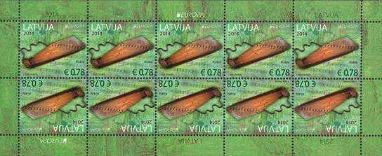 Europa - Musical Instruments - Kokle