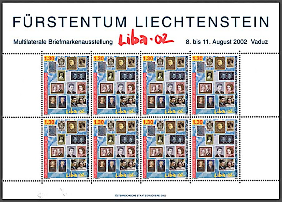 90 Years of Liechtenstein Stamps