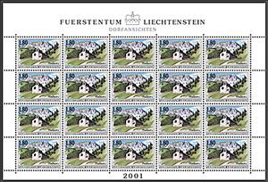 Full Pane, Chapel of Peace, Malbun, Liechtenstein,  , Churches - Cathedrals - Basilicas - Chapels, Landscapes