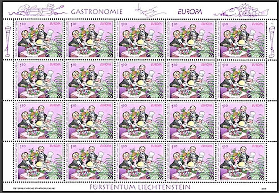 Europa (C.E.P.T.) 2005 - Gastronomy