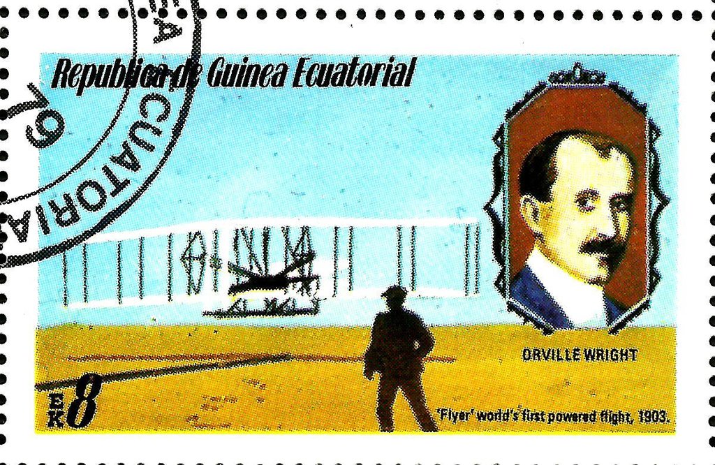 Wright Brothers Flyer (1903) and O. Wright