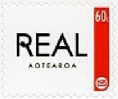 Stamp, REAL Aotearoa, Personalized and Private Mail Stamps,  , Advertisements, Logos