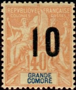Stamp, Type Groupe, French Colonies,  