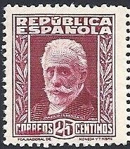 Stamp, Pablo Iglesias, Spain,  
