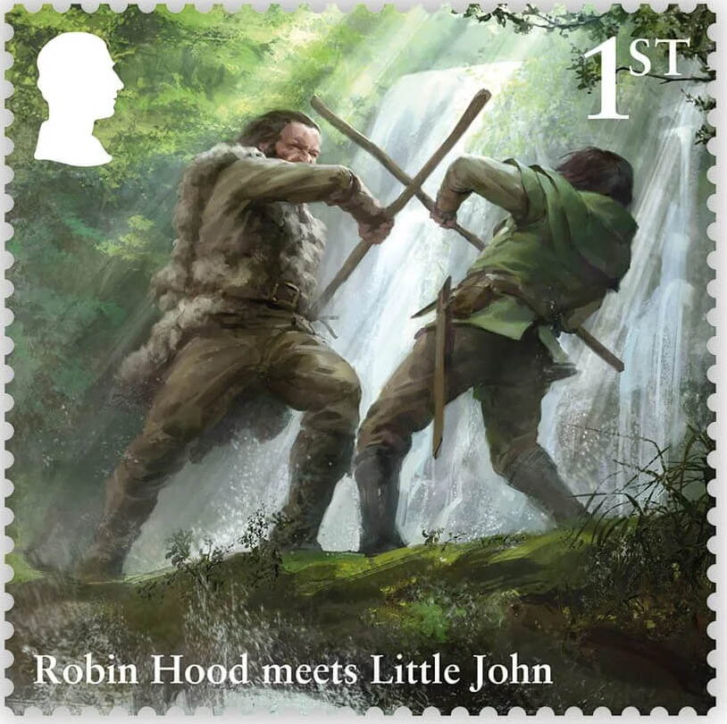 Robin Hood Meets Little John
