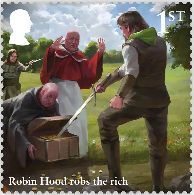 Robin Hood Robs the Rich