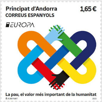 Europa (C.E.P.T.) 2023 - Peace, Humanity's Highest Value