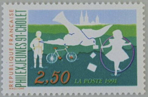 Philex-Jeunes '91' Cholet - bike without lower frame