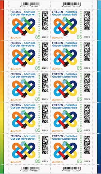 Europa (C.E.P.T.) 2023 - Peace, Humanity's Highest Value