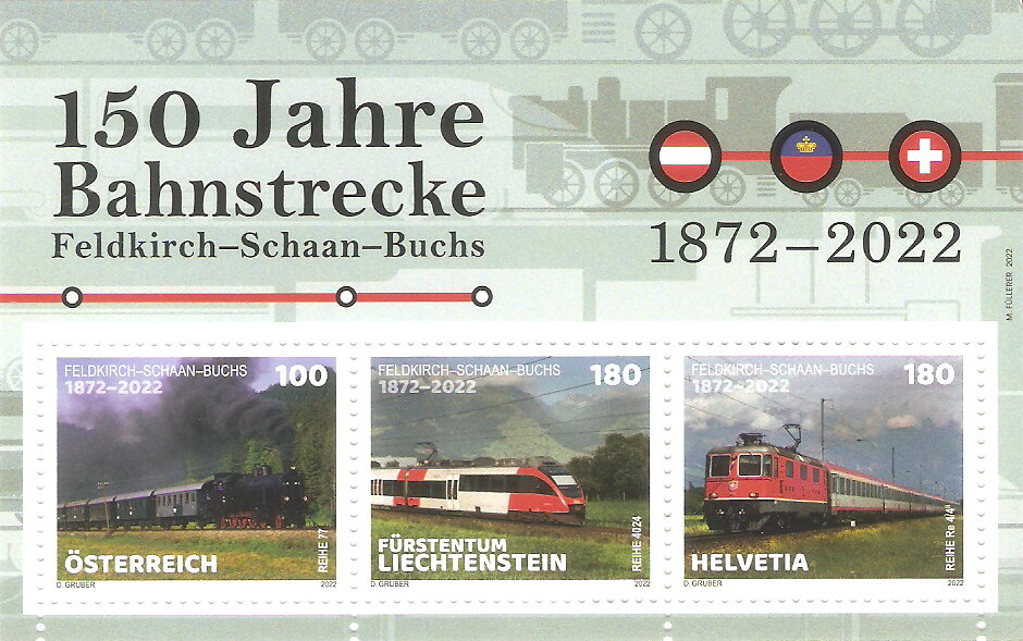 Feldkirch-Schaan-Buchs Railway, 150 Years