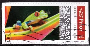 Stamp, Frog, Personalized and Private Mail Stamps,  