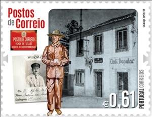 Stamp, Post Offices in Portugal, Bicentenary, Portugal,  , Post Offices