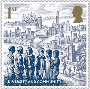 Stamp, Diversity and Community, United Kingdom of Great Britain & Northern Ireland,  , Townscapes / City Views