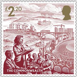 Stamp, The Commonwealth, United Kingdom of Great Britain & Northern Ireland,  , British Commonwealth