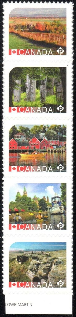 Strip of 5 UNESCO