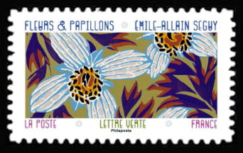 Émile-Allain Séguy Butterfly and Flower Textile Designs