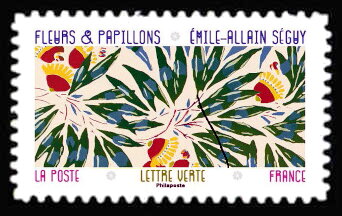 Émile-Allain Séguy Butterfly and Flower Textile Designs