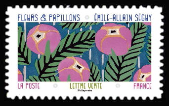 Émile-Allain Séguy Butterfly and Flower Textile Designs