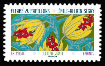 Émile-Allain Séguy Butterfly and Flower Textile Designs