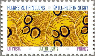 Émile-Allain Séguy Butterfly and Flower Textile Designs