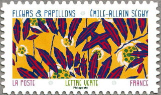 Émile-Allain Séguy Butterfly and Flower Textile Designs