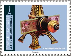 Stamp, Magic Lantern, France,  , Lanterns