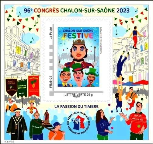 Stamp Passion. 2022. 96th Congress Chalons-sur-Saone FFAP