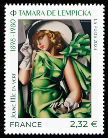 Young Girl in Green, by Tamara de Lempicka