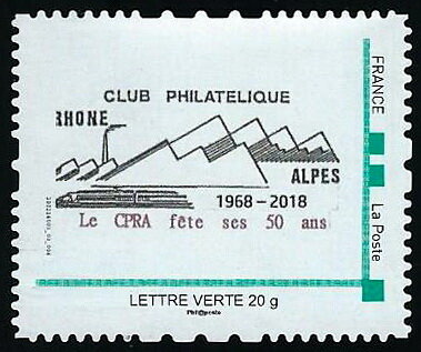 CPRA Oullins Philatelic Club 50 Years