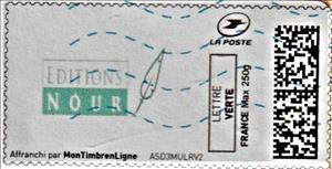 Stamp, Editions Nour, France,  , Publishers