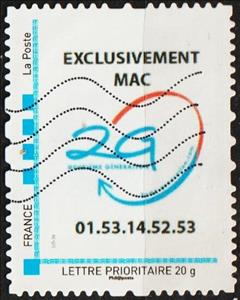 Stamp, Exclusivement Mac 2G, France,  , Computers
