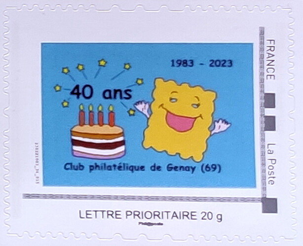 Genay Philatelic Club 40 Years