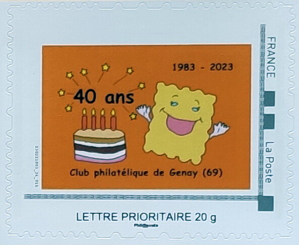 Genay Philatelic Club 40 Years