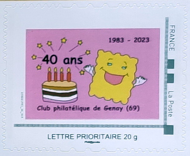 Genay Philatelic Club 40 Years
