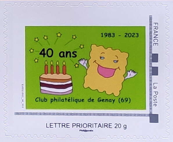Genay Philatelic Club 40 Years