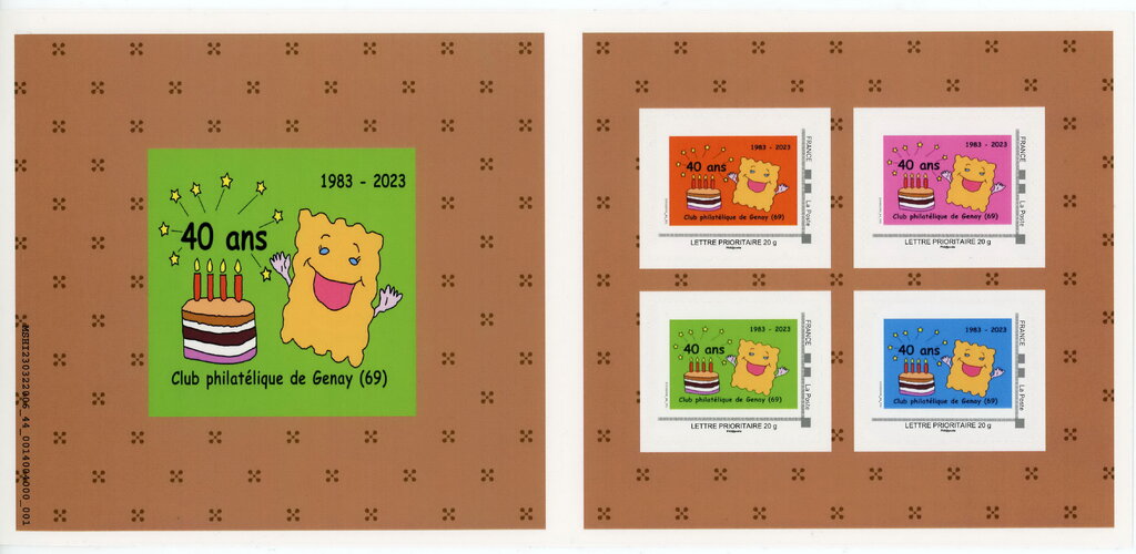 Genay Philatelic Club 40 Years