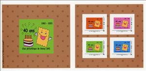 Booklet, Genay Philatelic Club 40 Years, France,  , Philately