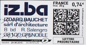 Stamp, Iz.ba Izdarq Bauchet Architecture, France,  , Architects