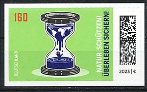 Stamp, Protect Nature, Ensure Your Survival, Germany, Federal Republic,  , Environment Protection