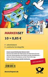 Mini Sheet, Take A Stand For Democracy, Germany, Federal Republic,  , Birds, Human Rights, Peace Doves, Pigeons, Politics, Stylized Animals, Stylized Figures / Persons
