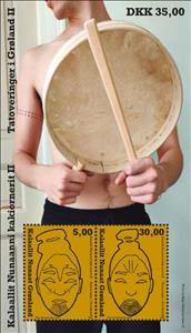 Souvenir Sheet, Tattoos of Greenland (Series II), Greenland,  , Traditions