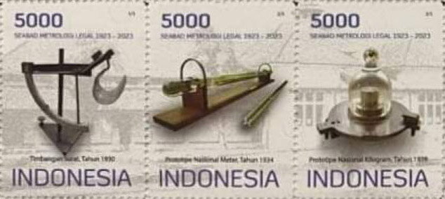 Se-tenant, National Meteorological Service, Centenary, Indonesia,  , Meteorology
