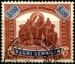 Stamp, Asian Elephant (Elephas maximus) with Howdah, Negri Sembilan,  , Animals (Fauna), Elephants, Mammals
